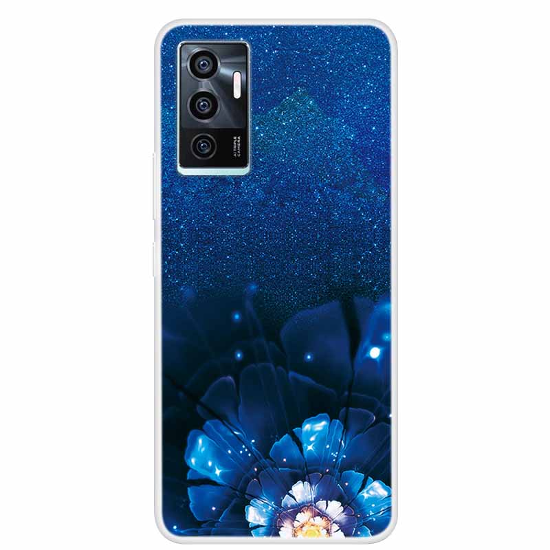 For vivo V23e V21E 5G 4G Cases Transparent Marble Soft TPU Silicone Back Covers for Vivo V21 5G Cases Clear Bumper for vivoV21