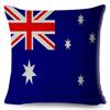 50 Style National Flag Cushion Cover for Sofa Home Children Room Decor Geometric Print Pillowcase Polyester Pillow Case 45x45cm