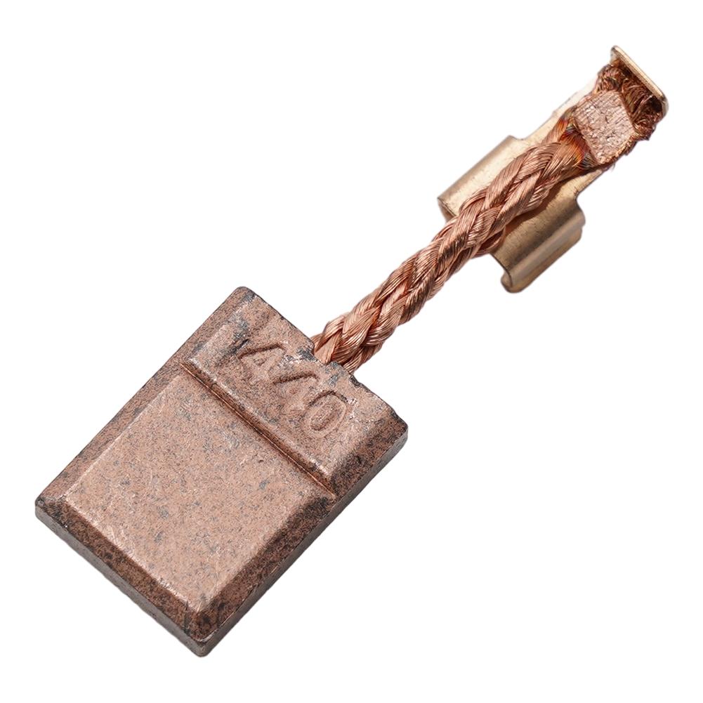 

High Quality Practical Carbon Brushes Power Tool Accessory 0.51 X 0.39 X 0.11 Inches 4pcs Stable Characteristics China Mainland