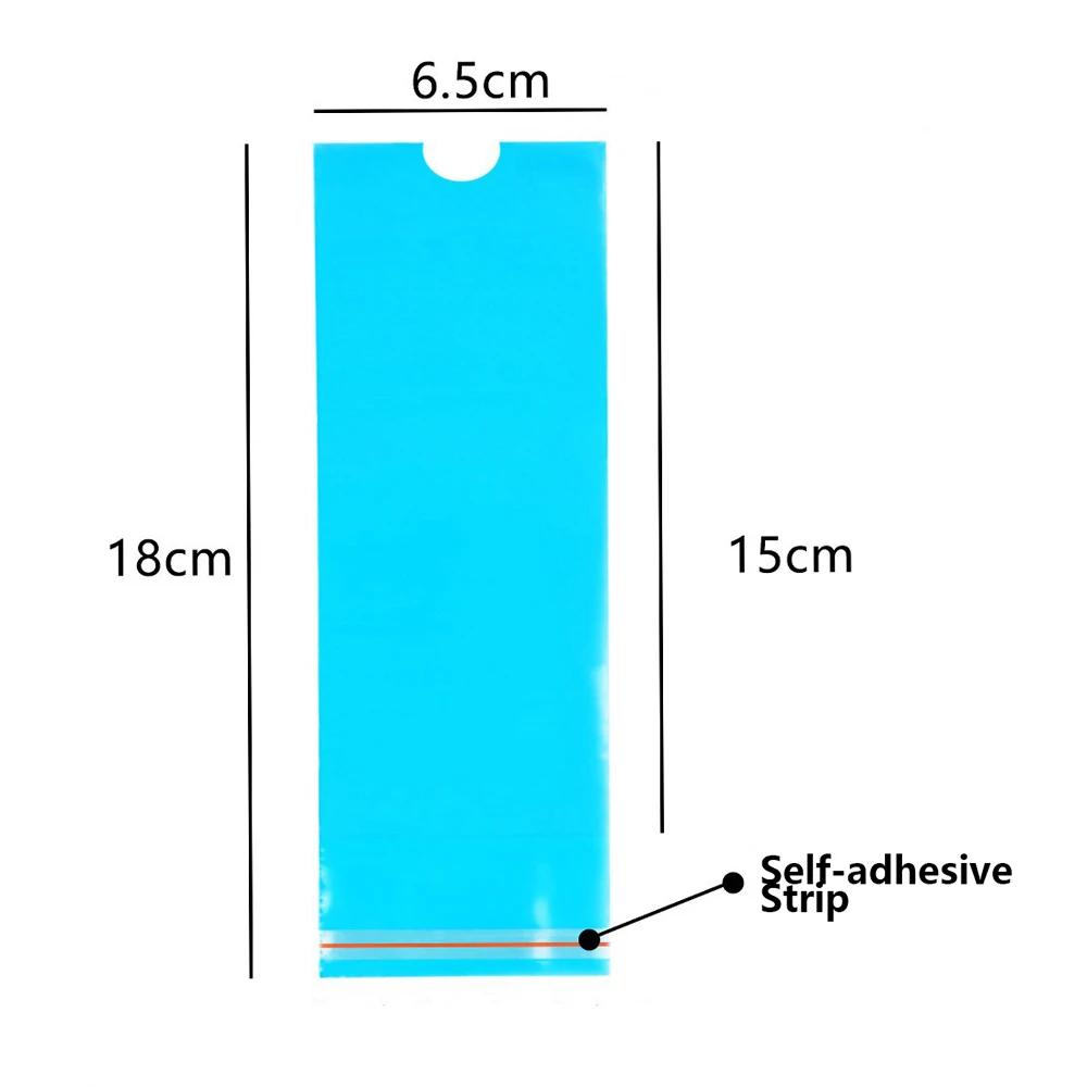 100PCS Disposable Cartridge Tattoo Machine Covers Sleeve Pen Bag Tattoo Plastic Pen Sleeves for Tattoo Machine Clip Pen Supplies