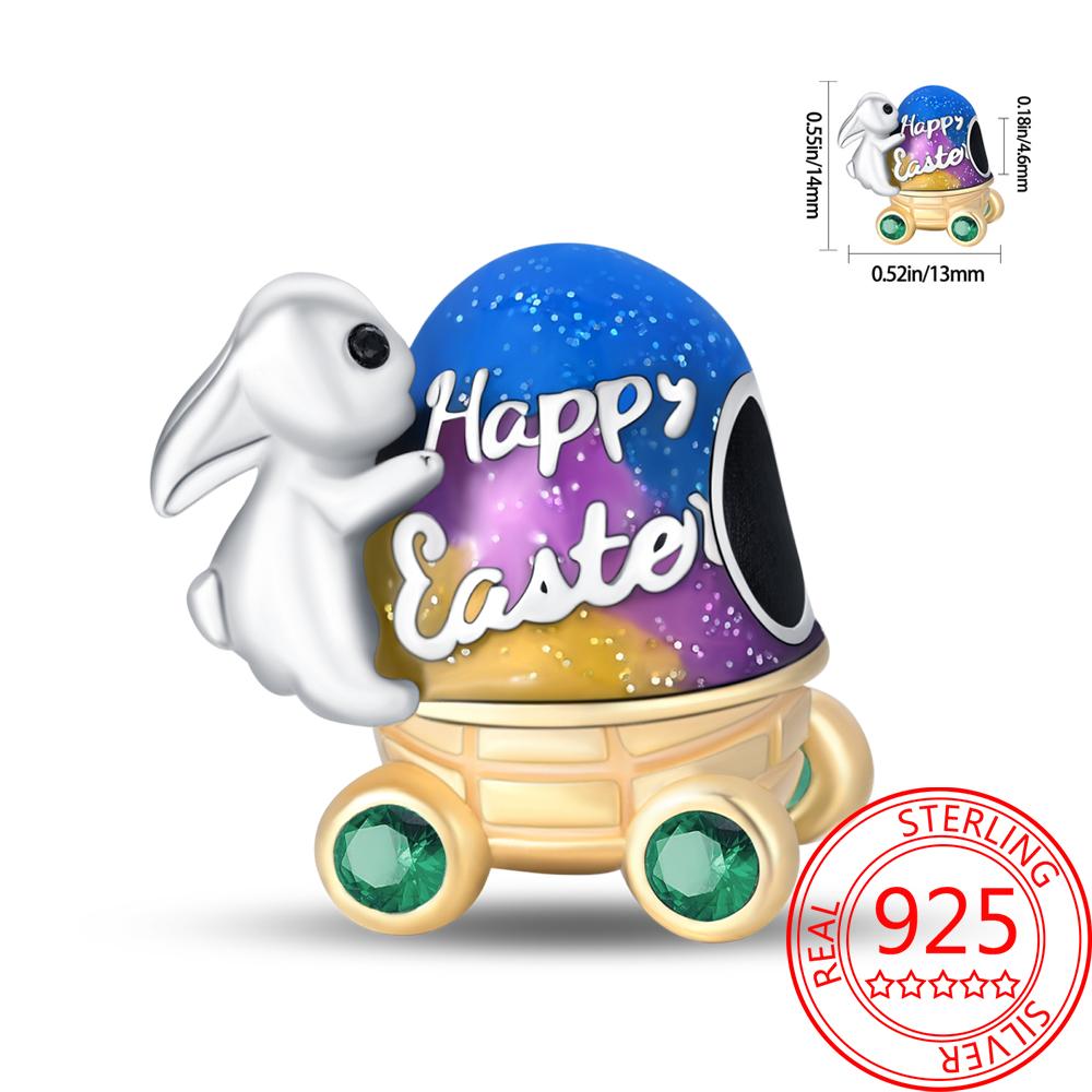 Colorful Copper Colorful Animals Parrot Rabbit Puppy Charm Pendant Fit Dly Bracelet Necklace Boutique Handmade Gift