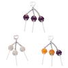 Cute Lollipop Shape Car Bag Pendant With Zinc Alloy For Gifts And Decorations