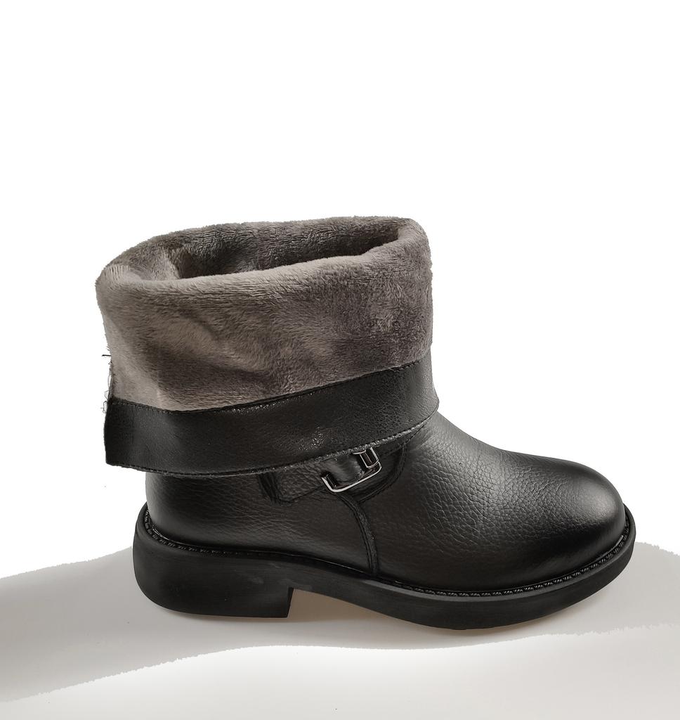 European and American Flat-bottomed Knight Boots, Winter Stars, the Same , Spring and Autumn Single Boots, Genuine
