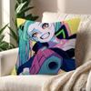 Game Samurai C-Cyberpunk Rebecca Pillowcase Toon Gift Cushion Cover Bedroom Home Sofa Chair Seat Decor Pillow Case