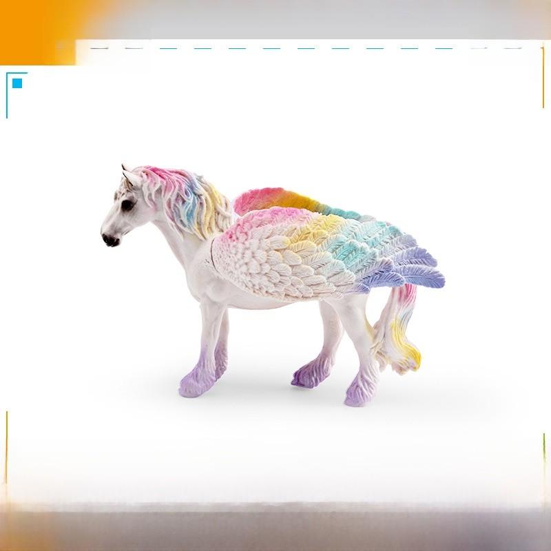 Pegasus Figurine Pvc Colorful Mythical Creature Home Decor Gift For Childrens Bedroom