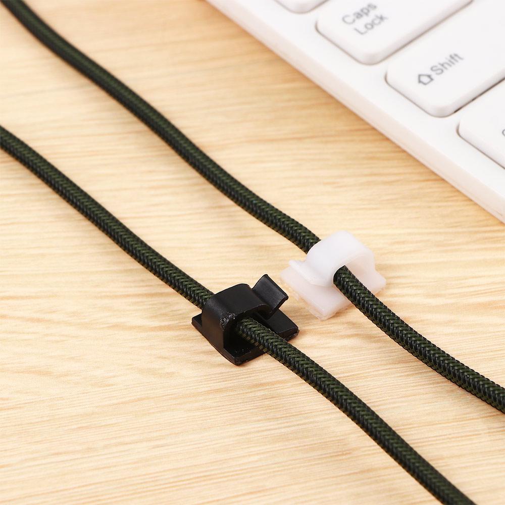 Christmas Mini Self Adhesive Outdoor Hooks Wire Holder Light Clamp Cable Clips