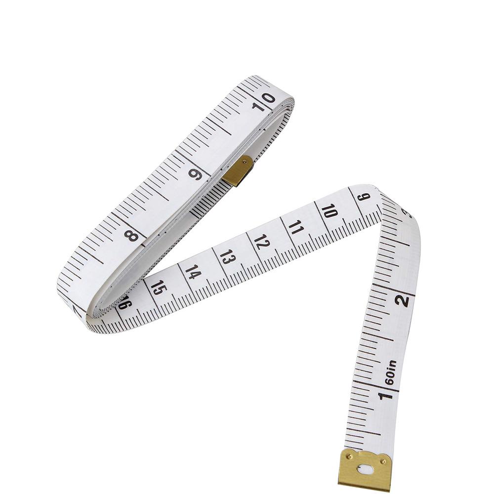 

High quality soft tape measuring 1.5 meters/60 inches dual scale sewing ruler measuring tailor ruler DIY patchwork sewing tool