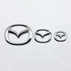 AAGH1 Mazda MX5 Miata ND Front Rear Black Car Logo Emblem Badge For MX-5 Miata ND NC Carbon 2016 2017 2018 2019 2020 2021 2022 2023