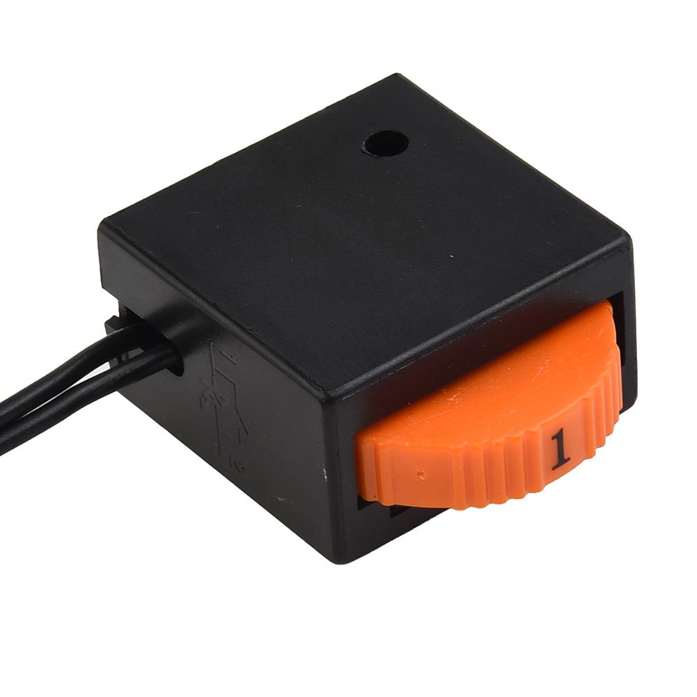 Elektrischer Werkzeug-Drehzahlregler Schalter 250V 6A 6-stufig verstellbar für Schleif- und Poliergeräte FA81FE 5E4