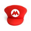 Anime Game Super Mario Luigi Bros Cosplay Hat Adult Kids Halloween Costume Props