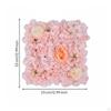 Artificial Rose Wall Panel Realistic Look Floral Backdrop Reusable ThreeDimensional