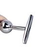 Metall 5 Kugeln Analperlen Prostata-Massagegerät Analdehner Training Buttplug G-Punkt Masturbator Sexspielzeug Po-Spielzeug für Frauen/Männer