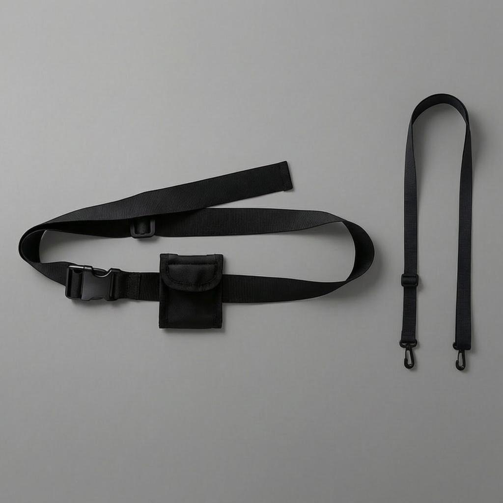 Portable Equipment Carrying Pouch Compact Safeguarding with Storage Compartments