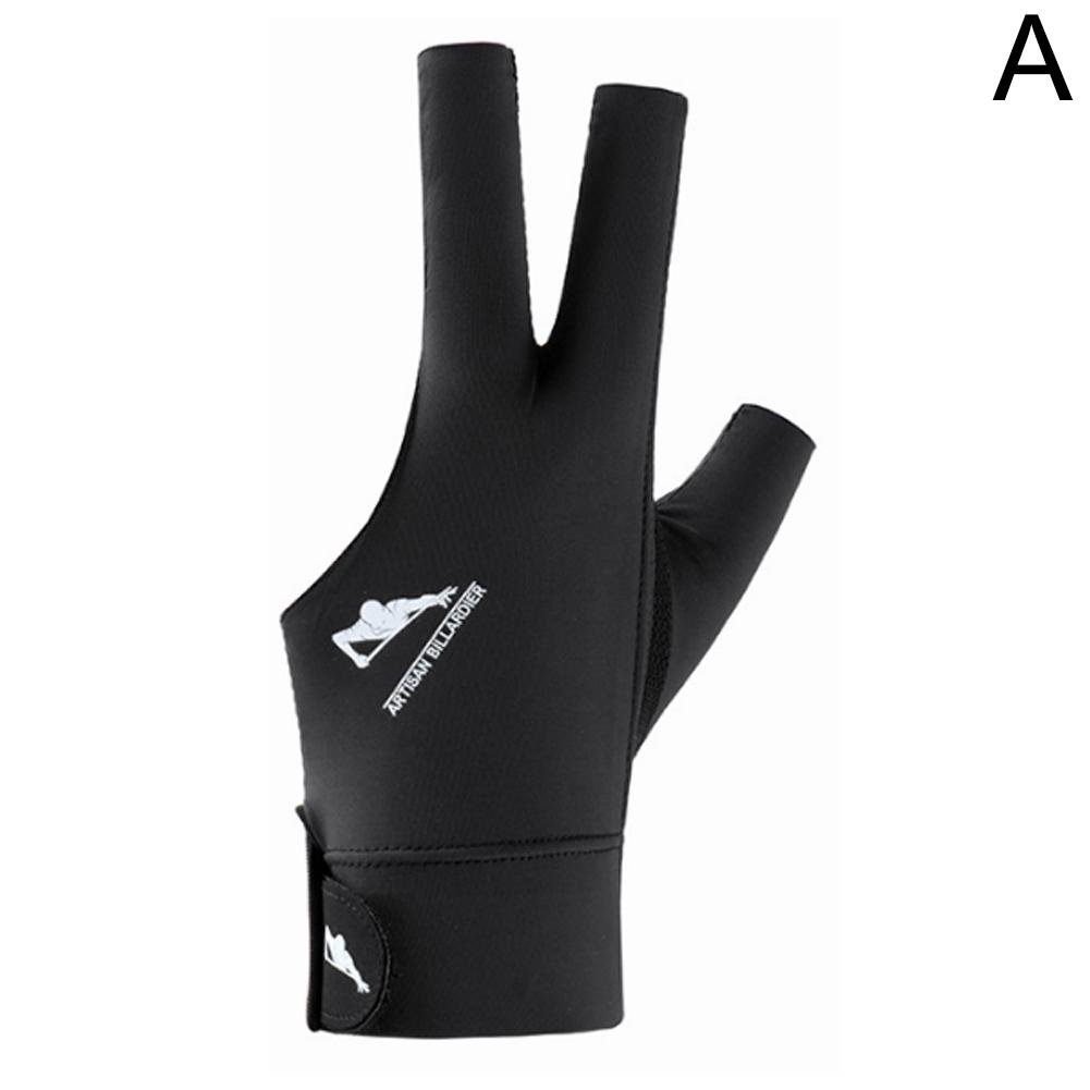 1 ks Kulečníkové rukavice Kulečníková tříprstá rukavice Snooker Kulečník Protiskluzové Kulečníkové tréninkové rukavice Snooker Sportovní příslušenství