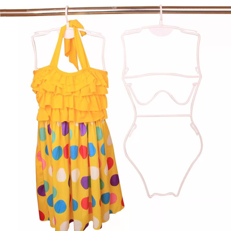 Durable Body Shape Lingerie Hanger for Boutiques Display and Home Closet