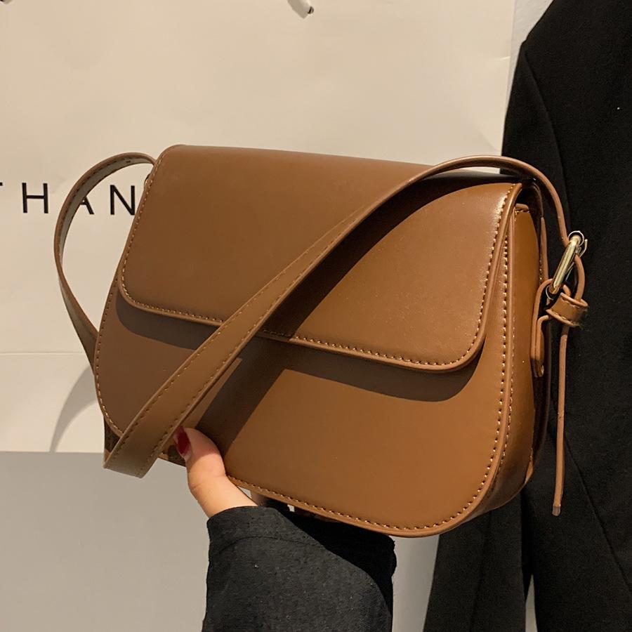 Small Bag Women's New Trendy Shoulder Messenger Bag Small Square Bag