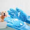 Pet Hair Removal Glove Grooming Cleaning Gloves Dog Cat Bathing Shampoo Glove Scrubber Cleanner Silicon Hair Removal Glove MMR04