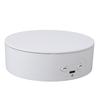Rotating Display Stand 5 Inch 360 Degree Electric Turntable Display Stand for Jewelry 3D Model Photography Product White