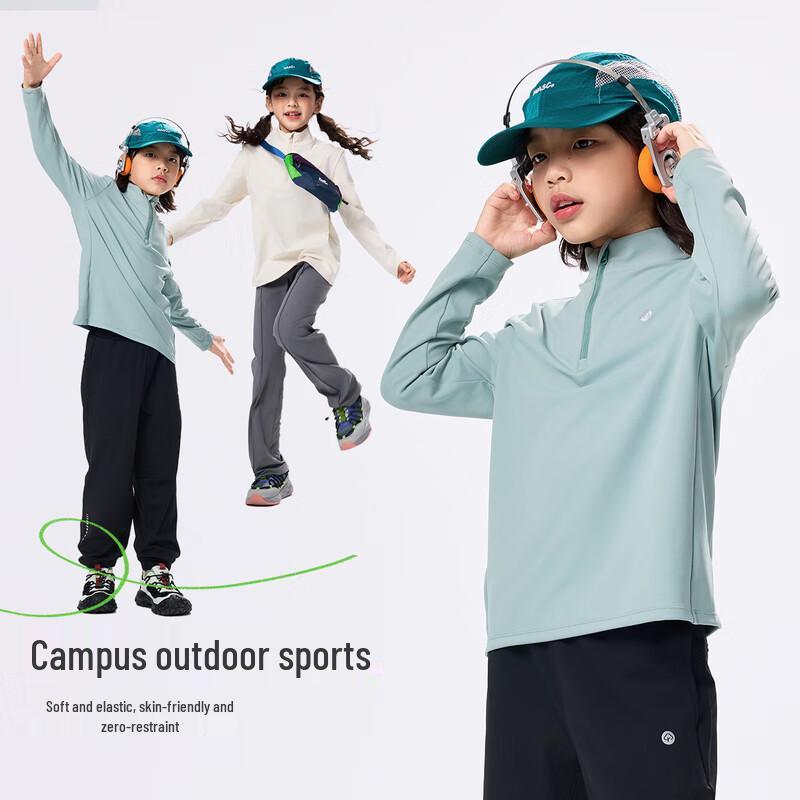 EBAER Kids  Long-Sleeve Half-Placket Sport Top 150