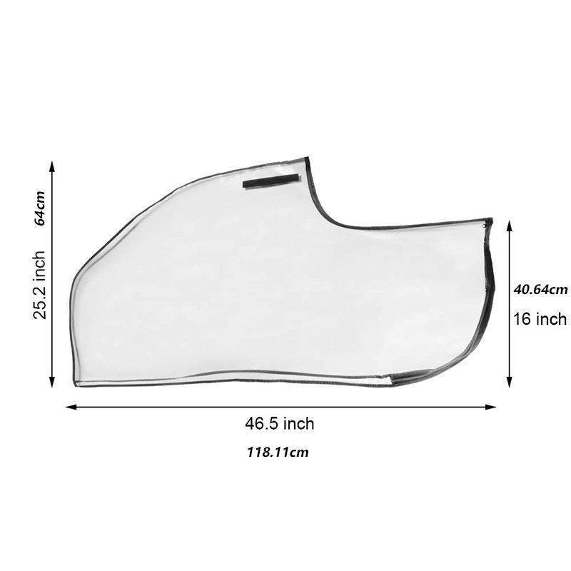 Golf Bag Rain Cover With Zipper Outdoor Golf Club Bag Court Supplies
