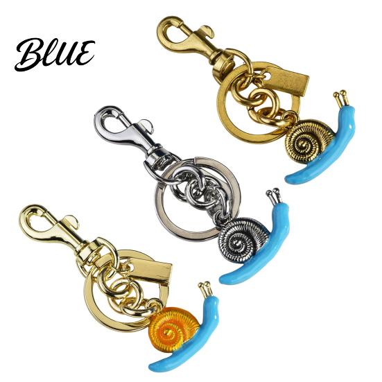 Backpack Charm Keychain Pendant Snail Design Key Holder with Lobster