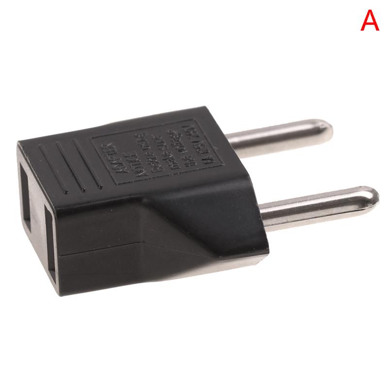 1pc Universal Charging Convertor European US EU Plug Adapter US To EU Euro Travel Power Adapter Plug Outlet Converter Socket