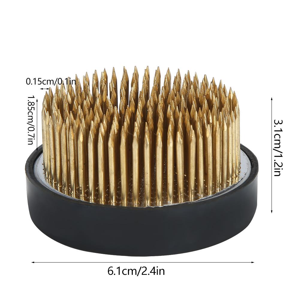 Round Shape Flower Kenzan Holder Needle Flower Arrangement Arranging Accessories Tool