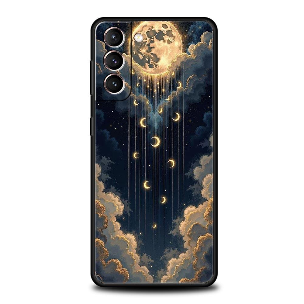 Fashion Starry Sky Stars Phone Case for Samsung Galaxy S26 S25 S24 S23 S22 S20 S21 FE Ultra S25 Edge Plus 5G Soft TPU Cover Bags
