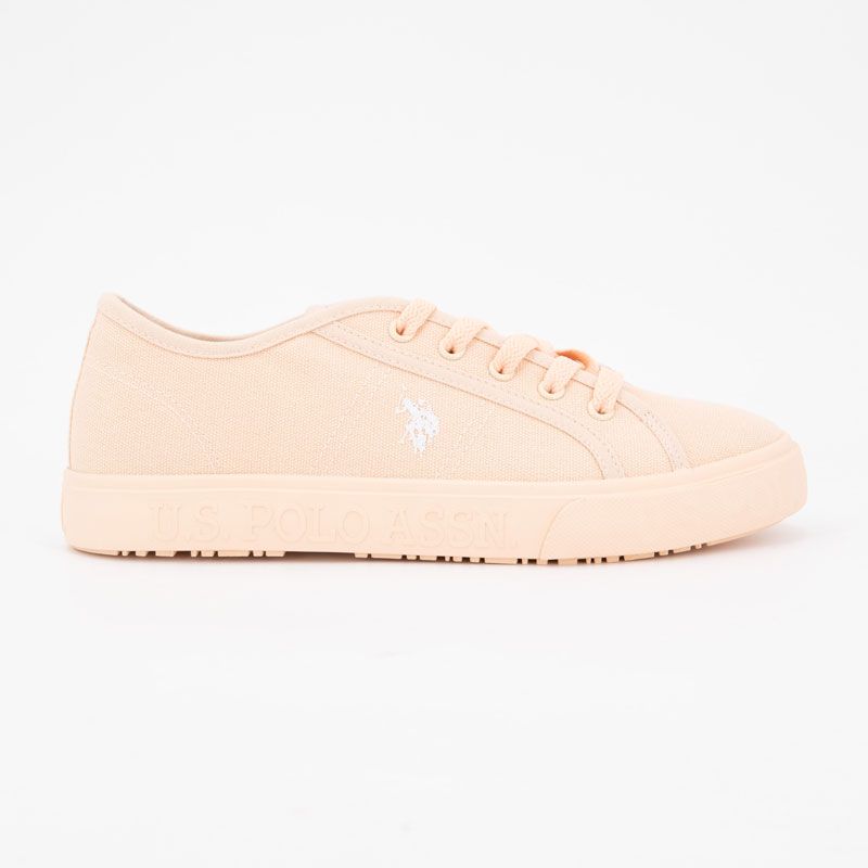 Baskets total peach parfait marew en tissu Femme US POLO