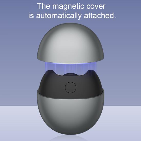 3-In-1 Automatic Electric Nail Clipper with Light Kids Adults Seniors Nail Trimmer Adjustable Speed Baby Manicure Grinding File Fingernail Cutter