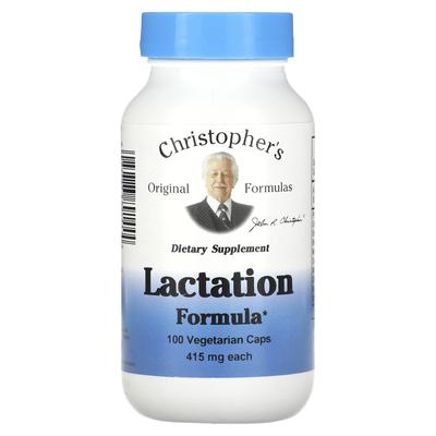 Lactation Support Formula, 460 Mg, 100 Veggie Capsules