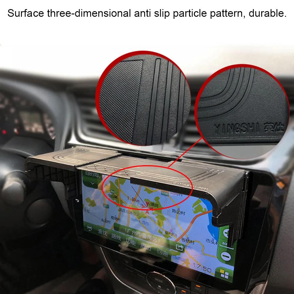 Car GPS Navigation Sun Shade 7-12 Inch Anti-Glare Visor Display Screen Cover Auto Interior Accessory Universal Fit Easy Install
