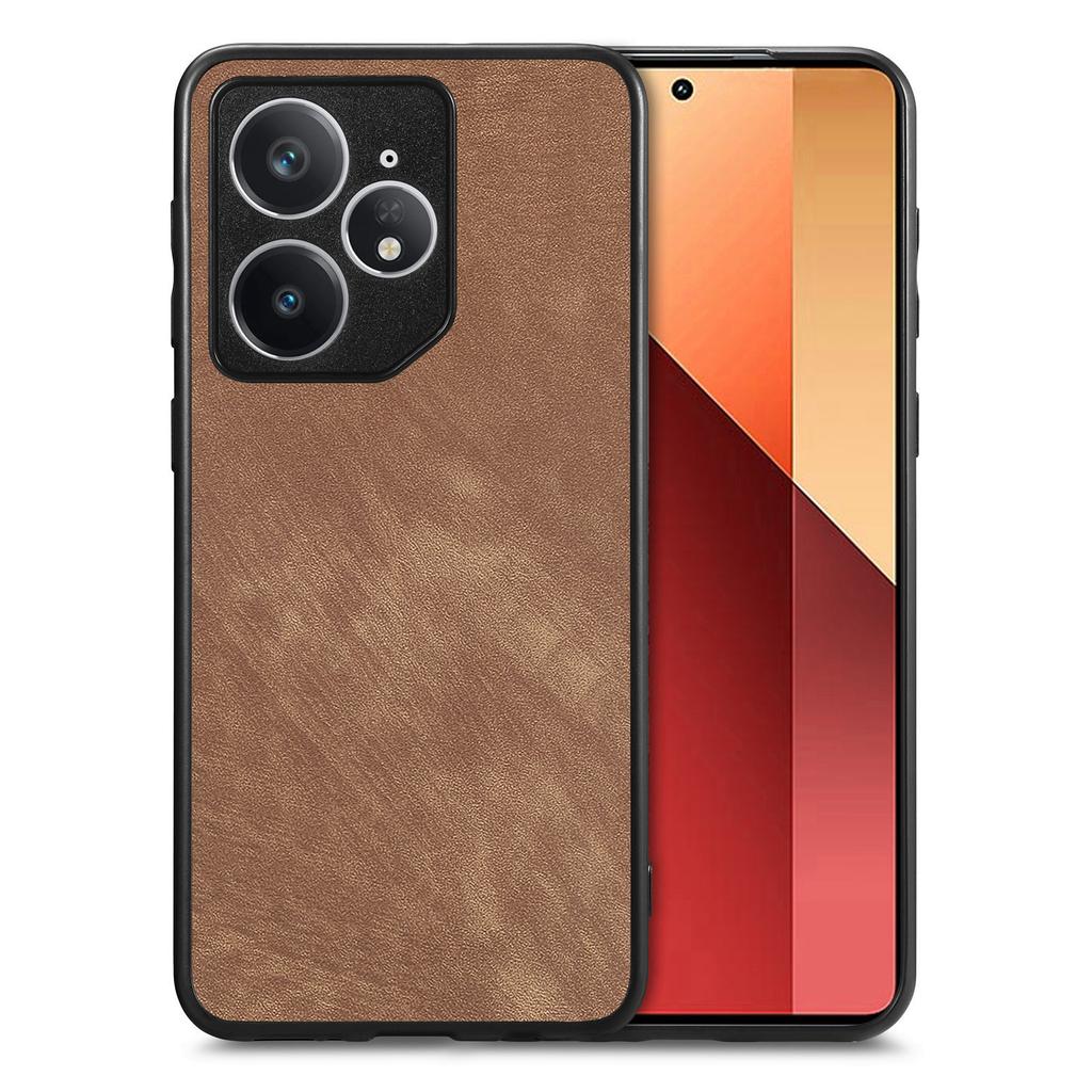 For Realme Neo7 5G Case Shockproof Slim Retro Leather Phone Back Cover