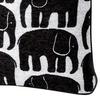 Marushin Finlayson Elephant Tote H35 x W28cm Gobelin 6105008500 Bag, (excluding handles), Elephant/Black, Weave, Mother's Day, Birthday, Gift,