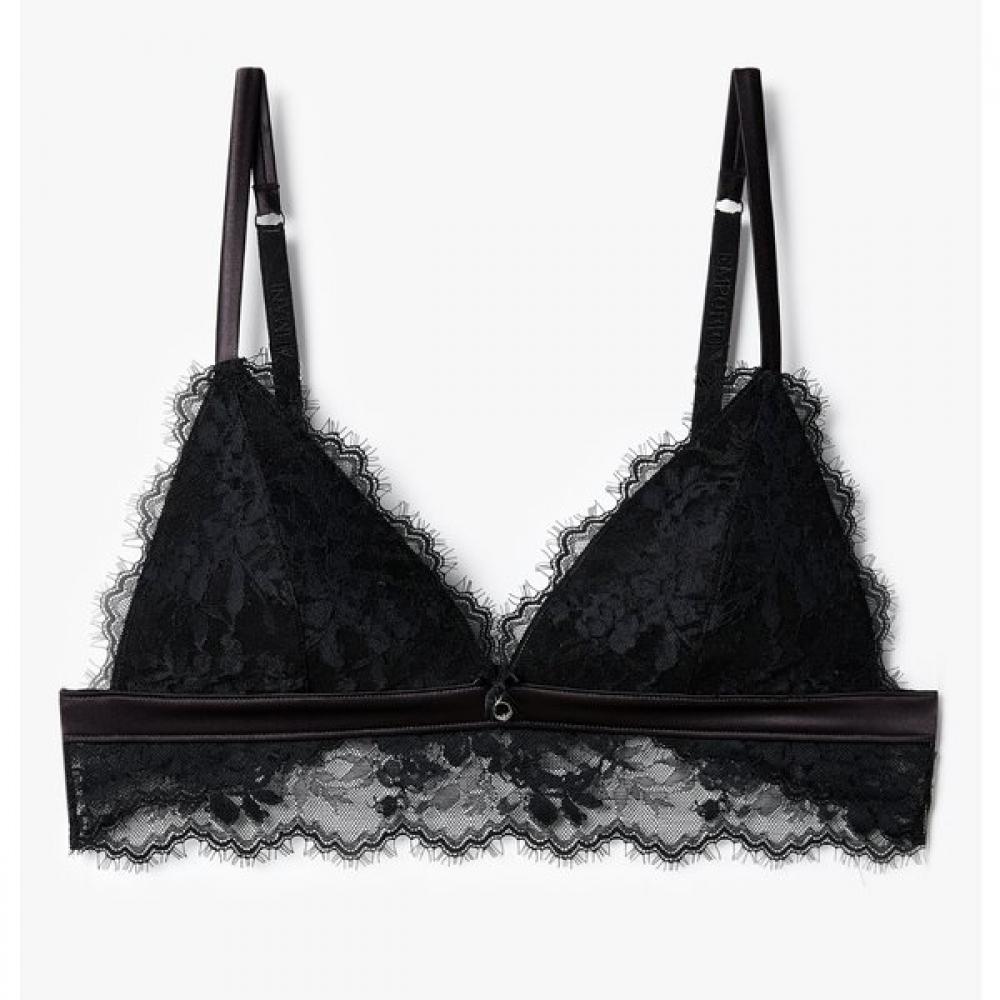 

Emporio Armani Women S Padded Flower Lace Bra 0825381518 L