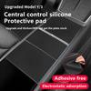 Center Console Silicone Wrap Kit for Tesla Model 3 2024-2025 / Model Y 2025, Tesla Center Console electrostatic adsorption Cover for Model 3/Y