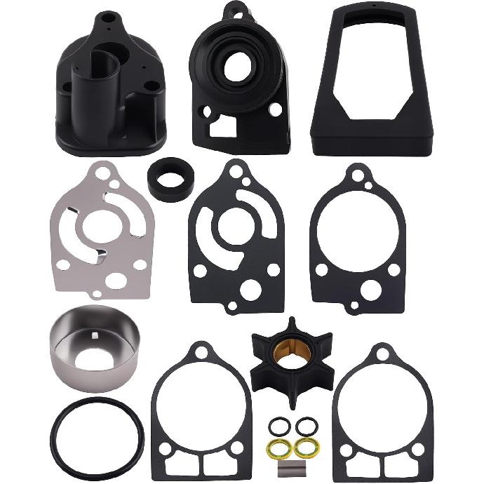 

maXpeedingrods Water Pump Impeller Kit for Mercury 30 35 40 45 50 60 65 70 HP Outboards Motor Replacement 46-77177A3, 18-3324, 12100