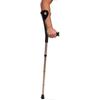 Folding Elbow Arm Adult Crutches, Height Adjustable Arm Cuff Momentum, Portable