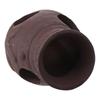 Purple Clay Pottery Tank 2.5*2.5*3.14 Inches Fish Spawning Hole Durable Aquarium Decoration