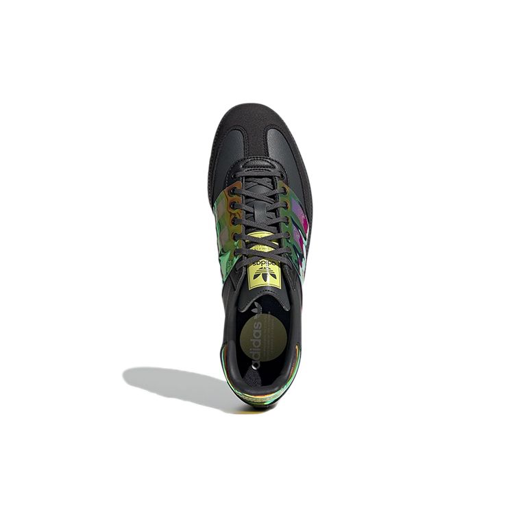 adidas Samba OG Šedé Duhové Unisex Tenisky Šedá-Šest Pulzů-Žluté Jádro-Černá GX1025