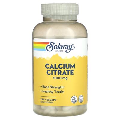Calciumcitrat, 1.000 mg, 240 Gemüsekapseln (250 mg pro Kapsel)