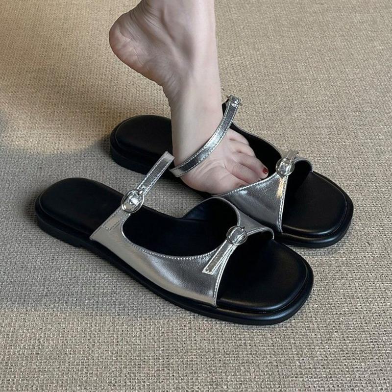 Fashion Women's Slippers Flats Casual Shoes Fashion Designer Sandals Woman Walking Slides 2025 New Beach Flip Flops Cozy Zapatos Mujer