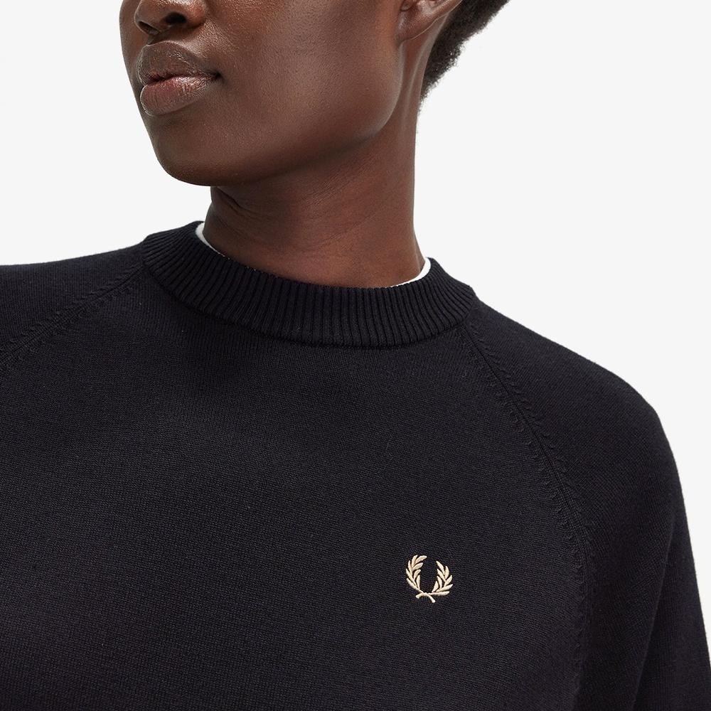 FRED PERRY [Womens] Crew Neck Merino Wool Knit (184) Afpf2432117-184