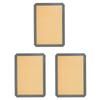 ABWR-3Pcs Reusable Environmental Protection Silicone Baking Mat Non-Stick Silicone Oven Mat Dough Rolling Mat Baking Mat