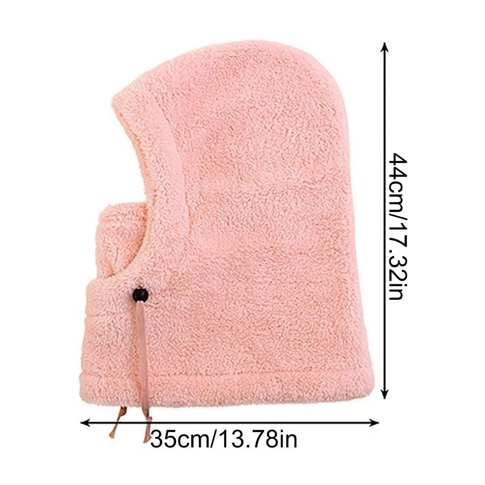 Warm One-piece Hat Scarf Windproof Hooded Hat Fashion Ear Protection Cap