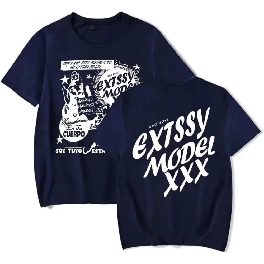 

Высококачественный хлопок 2024 Junior H Sad Boyz Tour Merch Tee Летние женские мужские модные повседневные футболки с круглым вырезом и коротким рукавом S бежевый
