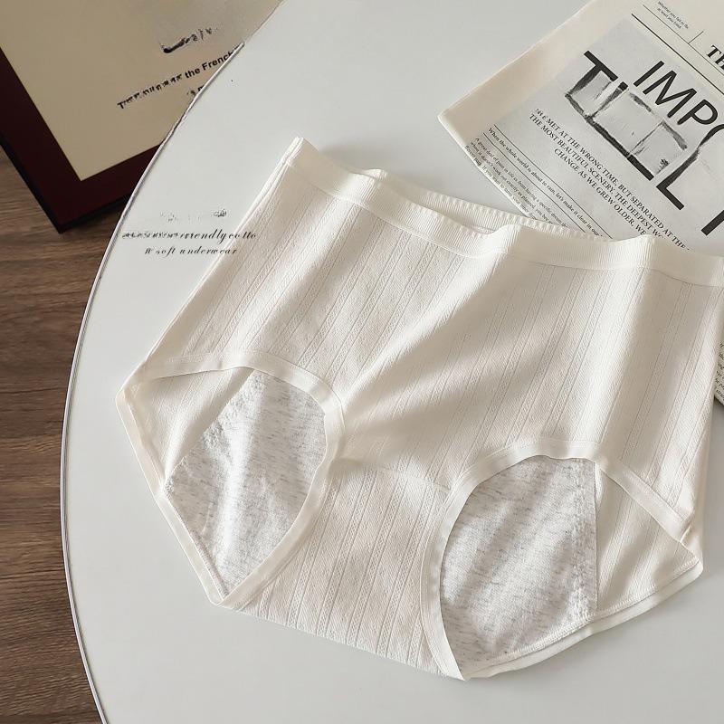 Fashion Summer High Waist Underwear Comfortable Breathable Soft Skin Friendly Women's Cotton Triangle Panties