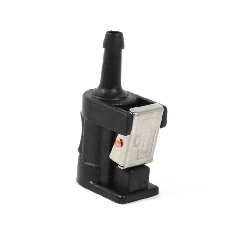 Marine Engine HighStrengthen Fuel Hose Line Connector for 8mm Outboard Tank end