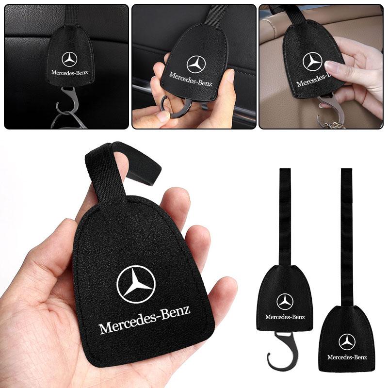 Organizzatori Interni Auto Ganci Gancio Sedile Posteriore Auto Appendiabiti Poggiatesta Per Mercedes-Benz W166 W212 W204 C E ML GL GLK Classe X166 X204 Accessori Auto