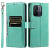 Cover for Xiaomi Redmi 12C Retro PU Leather Flip Wallet Phone Case Multi Card Slots